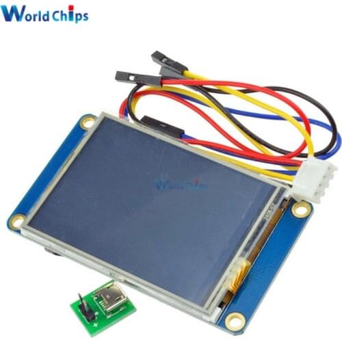 5pcs 2.4" 2.4 inch TFT 320 x 240 Resistive Touch Screen USART UART HMI Serial LCD Module Display For Arduino Raspberry Pi 2 A