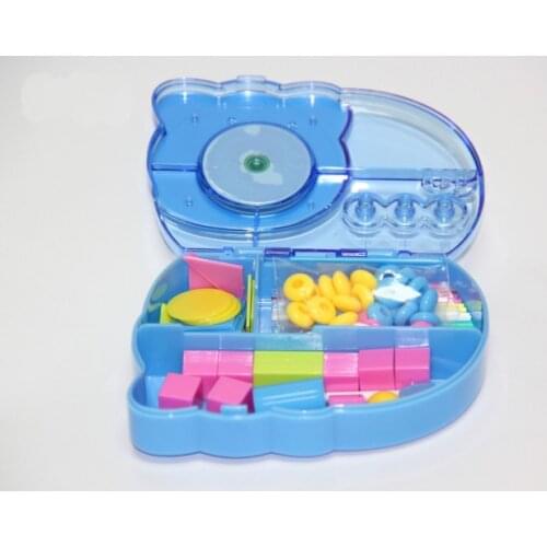 Piglet Hundred Digit Counter Toolbox Clock Table Awareness Kindergarten Class Teaching Aids Educational Unisex Plastic 2021