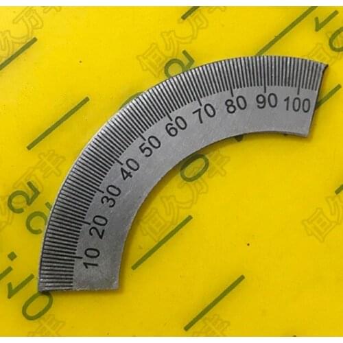 1pcs. outer diameter:60mm angle Disc 100 Degree Small Semi-Disc