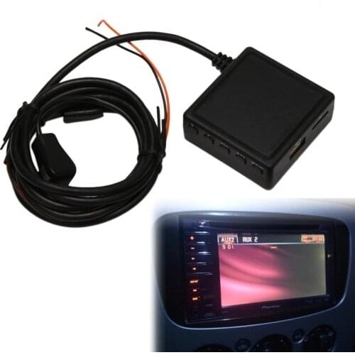 Car Bluetooth 5.0 for Pioneer IP-BUS Module with Filter Radio Stereo Aux Cable Adapter Car Wireless Audio Input