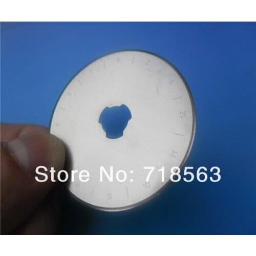 Free shipping 10 - 45mm rotary cutter blades fit for olfa,.high speed steel,very good quality