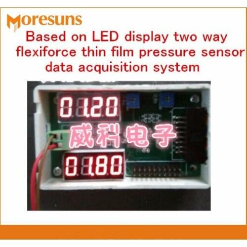 Fast Free Ship Based on LED display two way for flexiforce thin film pressure sensor data acquisition system for FSR Sensor