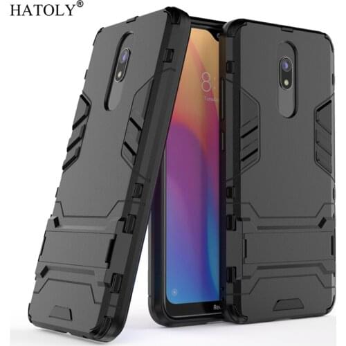For Xiaomi Redmi 8A Case Rubber Robot Armor Shell Hard Back Phone Cover for Xiaomi Redmi 8A Protective Case for Xiaomi Redmi 8A