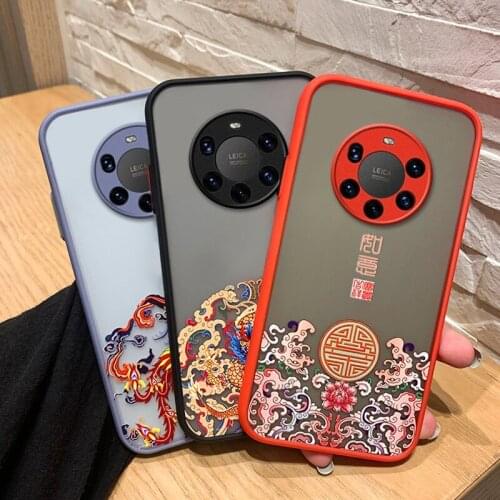3D Emboss Phone Case For Huawei Mate 20 30 40 Pro Plus Nova 5Z 7i 7 SE 8 Pro 4 5 5i Pro Honor View 30 40 Luxury Hard PC Cover