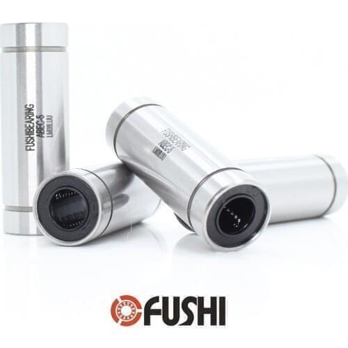 LM12LUU Linear Motion Bearing 12*21*57 mm ( 4 Pcs ) Long Type LM12 LM 12mm Linear Bearings LM12 LUU