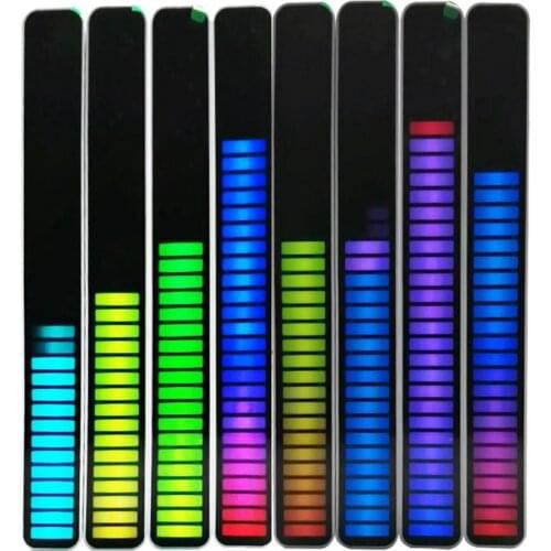 Music Bar RGB Music Atmosphere Light Inside The Car, Indoor Desk, Suitable For USB Connection Power Supply DC5V