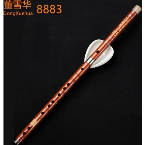 Dong Xuehua 8883 Flute Bamboo Dizi Musical Instrument Professional Examination Playing Flute Ancient Style High-end Flauta