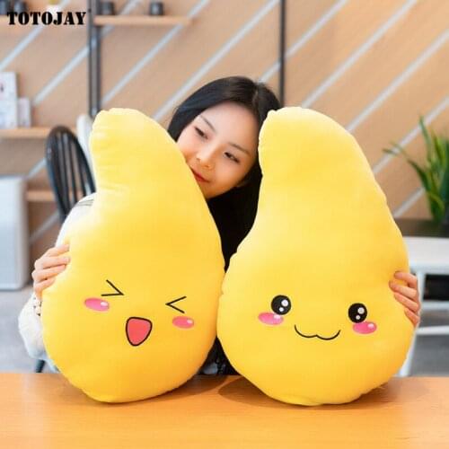 Tropical Fruit Plush Toy Smile Stuffed Plants Mango Orange Peach Pear Vegetables Decor Props Kids Nursing Pillow Birthday Gifts