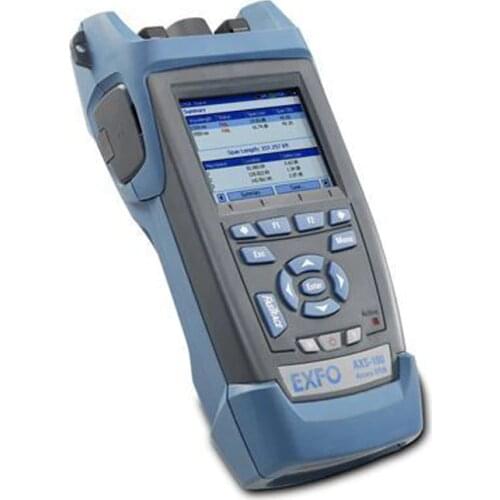 Handheld EXFO OTDR AXS-110-23B-04B 1310/1550nm 35/37dB With Touch Screen Fiber Optical Time Domain Reflectometer ntegrated VFL