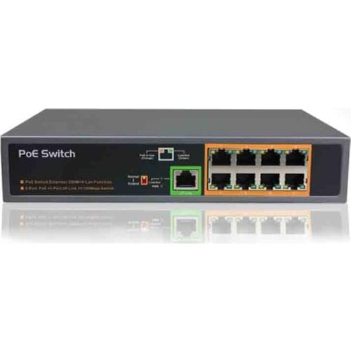 PSE908EX 9 PCS POE Switches Support VLAN Monitoring in Normal Mode