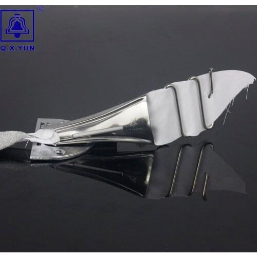 Q.X.YUN overlock folder TAPE SIZE 40mm A10 hemmer Right Angle Bias Binder for lockstitch machine Binding of curve edge