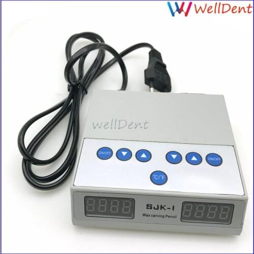 Dental Lab Carving Waxer Electric Thin Waxer Carving Knife Machine Double Pen 6 Wax Tip Pot Dental Lab Dental Instrument