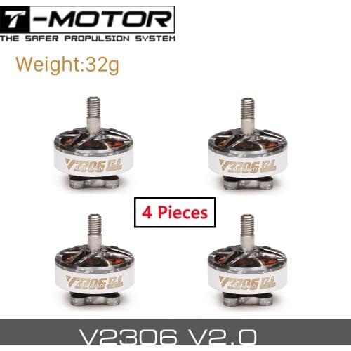 T-MOTOR V2306 V2.0 Brushless Motors For FPV Racing RC Quadcopter Multicopter UAV DIY Parts