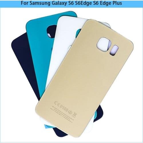 10pcs Original S6 Rear Housing Case For Samsung Galaxy S6Edge S6 Edge Plus G920 G920F G925 G928 Battery Cover Door Back Cover
