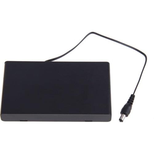 AA x 8 Battery Holder/Case Enclosed Box With On-Off Switch/Leads High Quality Plastic Free Shipping