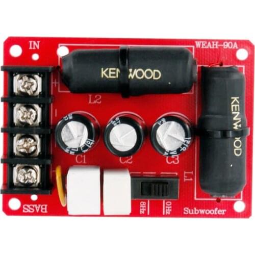 1 PCS 200W Bass Speaker 150Hz/300Hz Subwoofer Frequency Divider Home Theater Hifi Stereo DIY Car Audio Woofer Crossover Filter