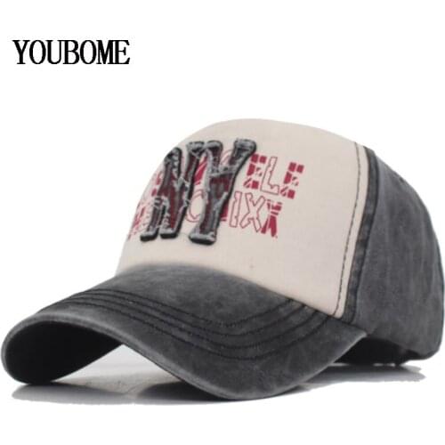 YOUBOME Fashion Brand Snapback Caps Women Men Baseball Cap Hats For Men Embroidery Casquette Bone Vintage Cotton Dad Hat Caps