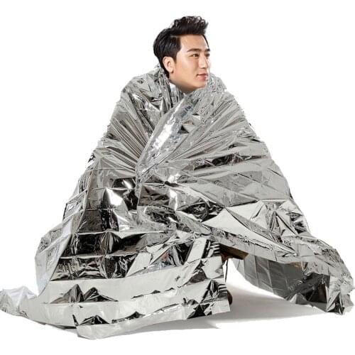 Emergency Mylar Blankets Thermal Thermo Foil Emergency Survival Camping Rescue First Aid Camping Emergency Protection