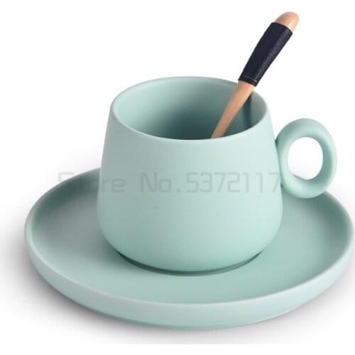 Nordic Mug European coffee cup set luxury creative tea set cup dish household tea cup