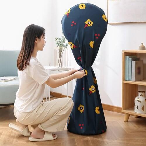 Standing Electric Fan Cover Dustproof Round Electric Fans Mesh Shield Protector Bag Damp-Proof Pedestal Fan Anti-Dust Cover