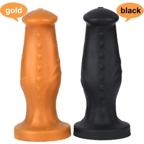Latest Huge Anal Dildo Silicone Big Butt Plug Anal Dilator G spot Stimulator Sex Toys for Women Men