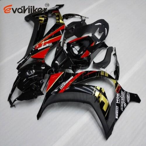 ABS Plastic fairing for ZX10R 2011 2012 2013 2014 2015 red black ZX 10R 11 12 13 14 15 motorcycle cowl H2