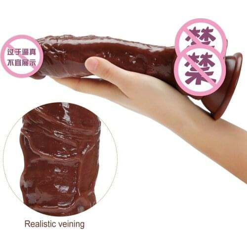 Wholesale simulation dildo size penis female masturbator couple sex toys