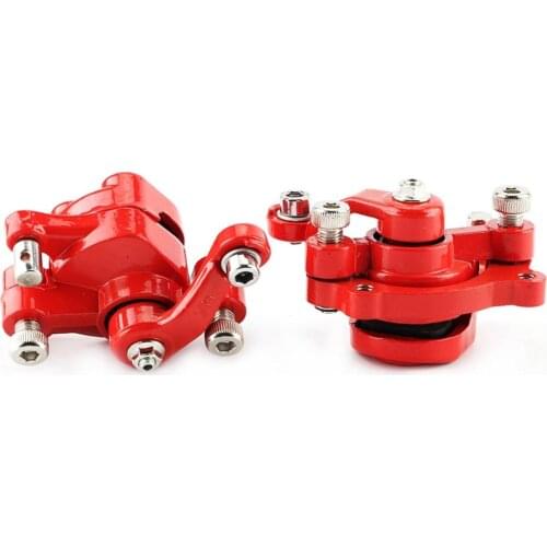 Front Rear Disc Brake Calipers Mechanical Brake Device for 43 47 49cc Bicycle Mini Motorcycle parts motocicleta