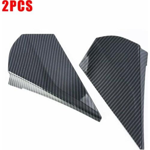 Carbon Fiber Rear window spoiler wing cover trim Rear Window For Toyota C-HR CHR 2016-2020