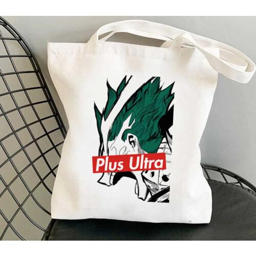 My Hero Academia Todoroki Dabi Bakugou Mha shopping bag bolsa recycle bag shopping shopper bag shoping net reusable jute sacolas