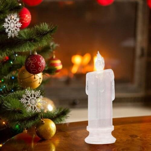 LED Electronic Candle Light Luminous Tearing Candle Lamp Battery Led Lights for Cafes Restaurant Proposal Venue Layout