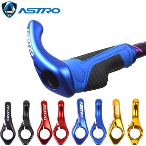 Astro Bicycle Handlebar Grip Bike Handle Bar end Cycling Durable Anti-slip Rubber Mountain Bicycle Accessories Bike Parts 1 pair