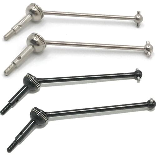 2PCS RC Drive Shaft CVD Steel Universal Drive Shaft for WLtoys 144001 1/14 RC Car Upgrade Replacement Accessories Parts