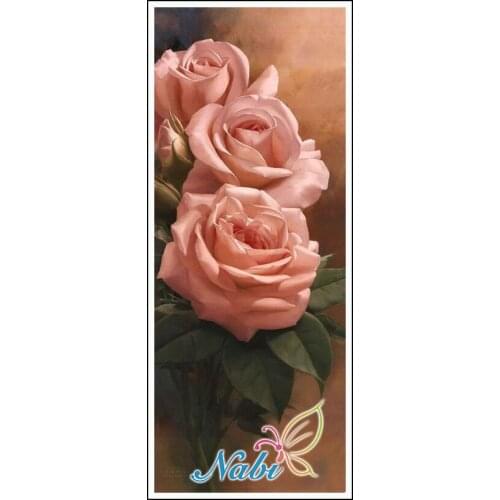 Flower rose icon 5d diy pictures 352KK - Round Diamond embroidery cross stitch diamond mosaic painting