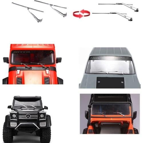 DJ SCX10 III TRX6 / TRX4 AXIAL Forming Changeable Scraoke Kit Hand Thick Water Zip Crawling RC Car Parts Carro de Control Remoto