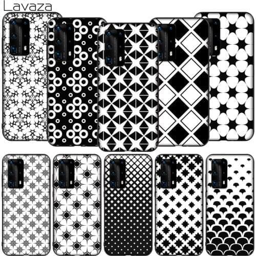 Lavaza K113 Retro Geometric Shape Patterns Soft Case for Honor Note 6A 7A 7C 7X 8 8A 8C 8X 9 9X 10 20S 30 9A 10X Y6P Lite Pro