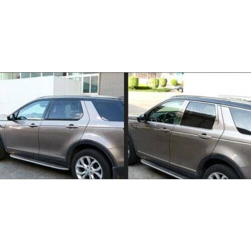 For Land Rover Discovery Sport 2015 2016 2017 Stainless Steel Full Window Sill Trim Cover Decoration Trim 22pcs Car Styling