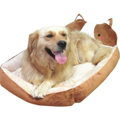 CartoonKennel Pet Cat Litter Breathable Non-staining Hair Suitable For Medium And Large Dogs And dogs Mat Dog Bed Pet Supplies