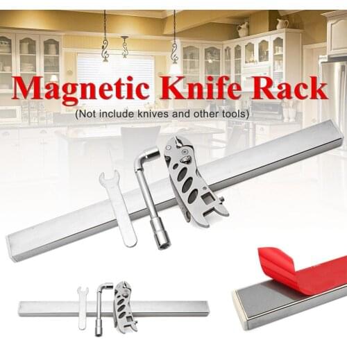 40cm Wall Mount Magnetic Knife Storage Holder Rack Strip Utensil Kitchen Tools New