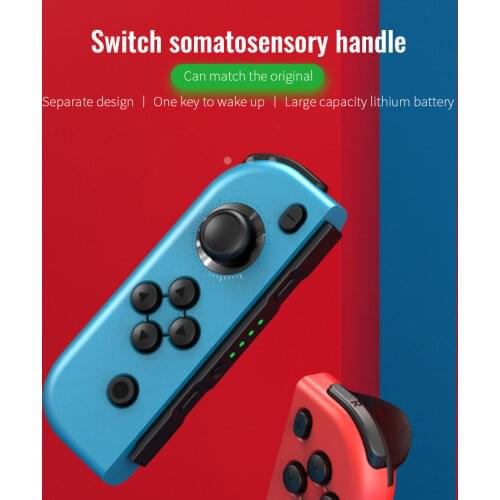Newest Game Switch Wireless Controller Left&Right Bluetooth Gamepad For Nintend Switch NS Joy Game Con Handle Grip For Switch