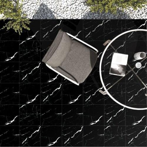 New product square marble tile stickers self-adhesive paper kitchen stove living room bedroom decoration wall stickers