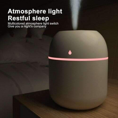 Portable 220ml Mini Water Drop Humidifier USB Air Diffuser Fogger Mist Maker Spr M16 21 Dropshipping