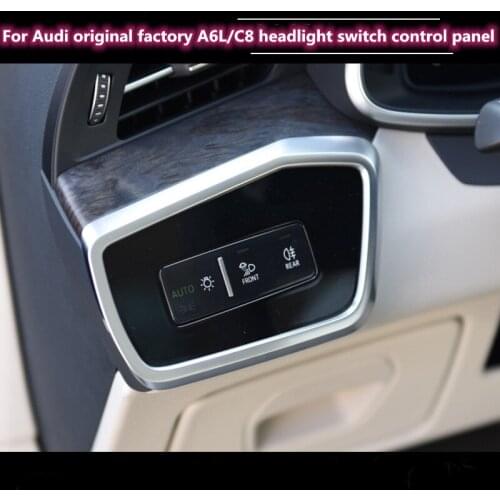 For Audi original A6L/A6allroad/A6Avant/S6/RS6/S7/RS7 headlight touch switch C8 A7 modified touch light control screen