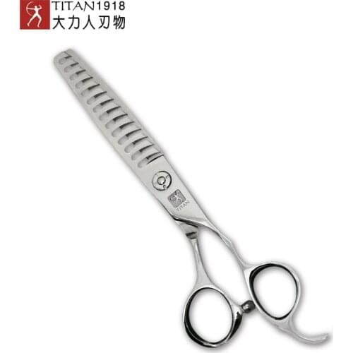 TITAN 6.0inch hair cutting scissor thinning scissors barber hairdressing JAPAN440c stainless steel scissors