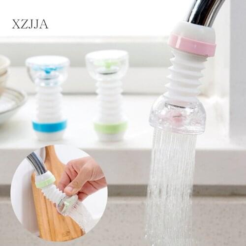 XZJJA 360° Rotating Faucet Nozzle Anti-splash Water Filter Adapter Shower Head Bubbler Saver Tap For Kitchen Bathroom Tools