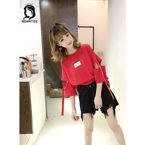 Women O-neck Summer Top Womens Casual Loose T-shirt Female Harajuku Tops Females T-shirts Students Korean Style New Fashion Girl