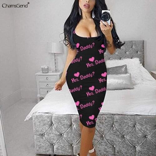 Sleeveless Vintage Print Dress Women Sexy Casual Basic Midi Dress Club Bodycon Tight Dresses Female Elegant Midi Party Vestidos