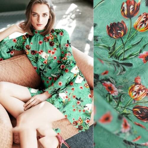 137cm pure silk fabric mulberry silk fabric dress ladys dress