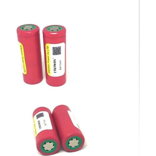 4 Pieces/lot 100% Original brand new Japan for sanyo 18500 1700mAh 3.7V Lithium-Ion Battery UR18500F Rechargeable Battery