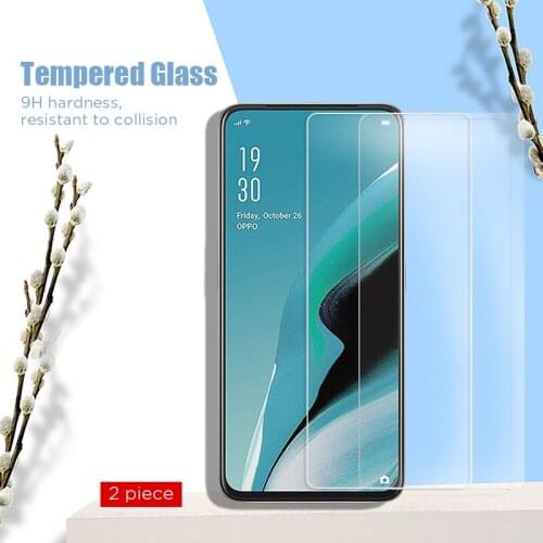 1 Piece/2 Pieces Hard Screen Protector For OPPO A37 A39 A52 A57 A59 A72 A79 A83 A85 HD Tempered Glass For OPPO A91 A92 A92s 9H